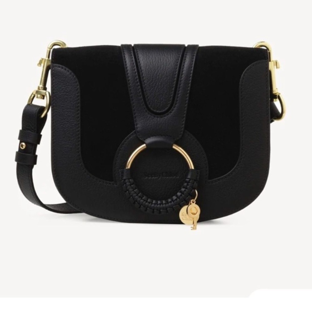 See by Chloe' Hana shoulder bag in grained and suede cowhide. - Picture 4 of 5